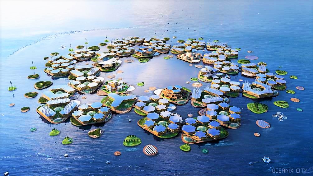 国連が支援する水上浮遊都市オーシャニックシティ01